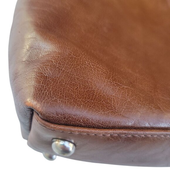 Ashwood Womens Genuine Leather Tote Bag In Brown - Picture 4 of 16